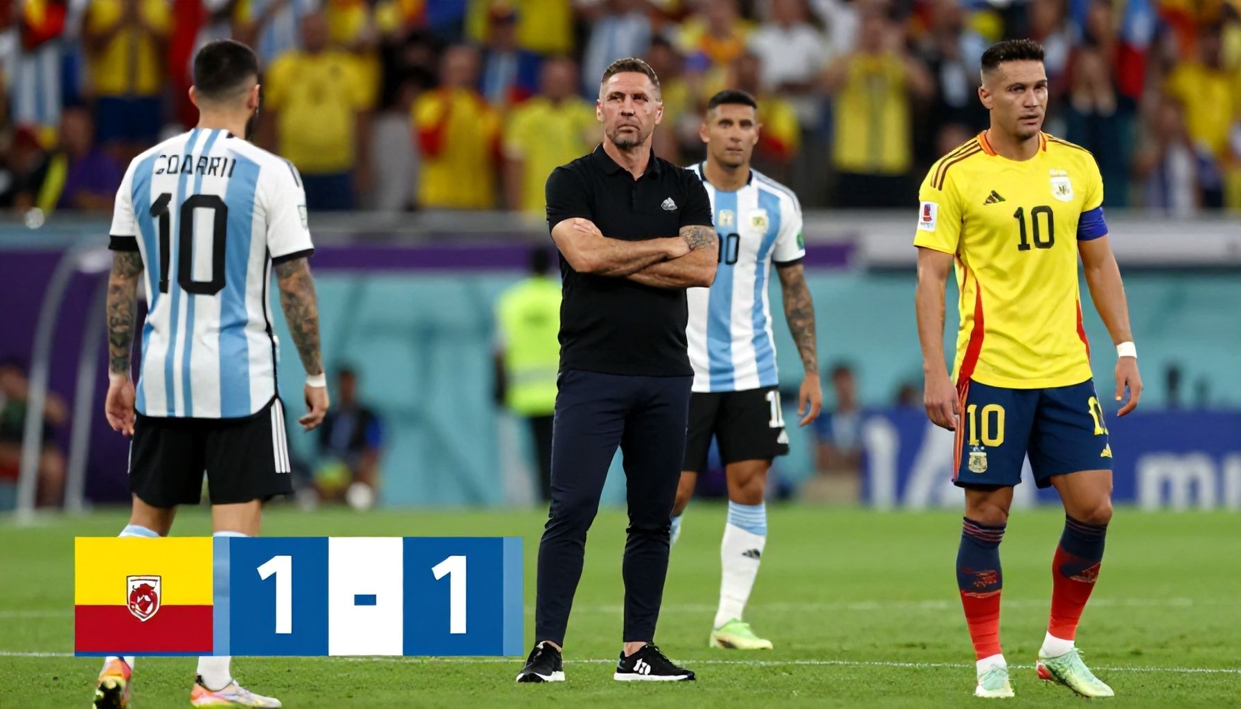 تكتيكات سكالوني التي حسمت المواجهة أمام كولومبيا