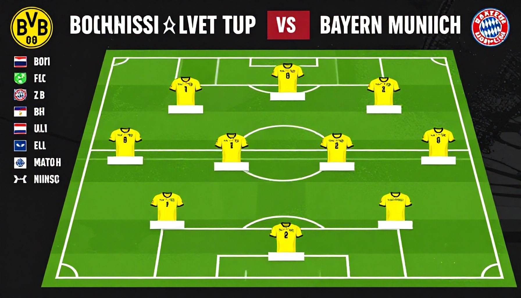 تكتيكات متوقعة ضد بايرن ميونخ وفق تحليلات الخبراء