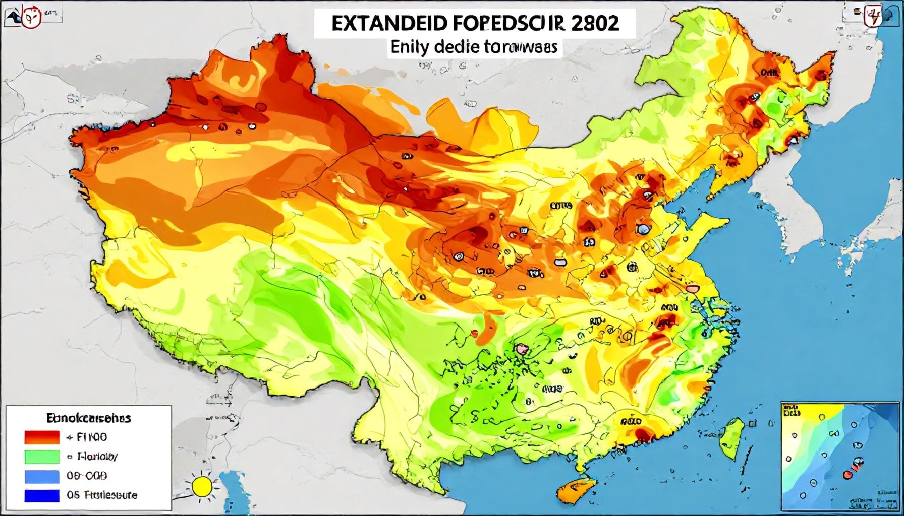 توقعات الأرصاد لأسابيع الصيف المقبلة