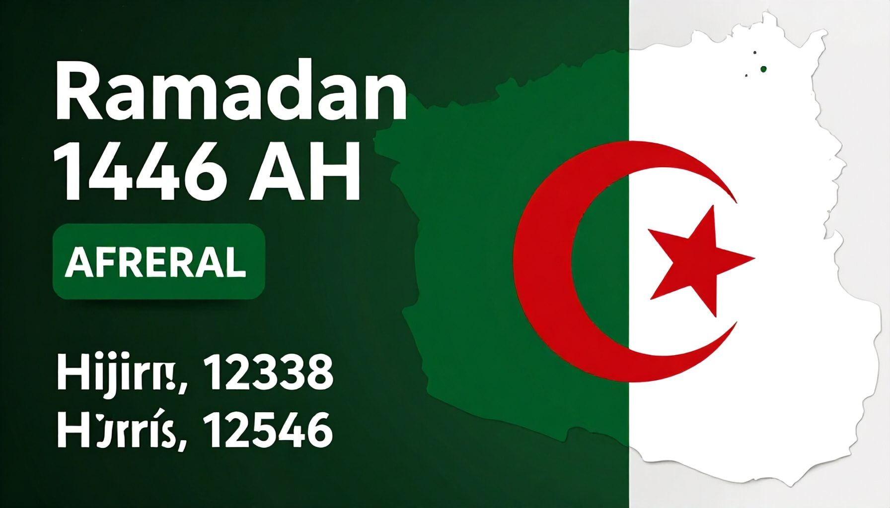 توقعات بداية شهر رمضان في الجزائر لعام 1446