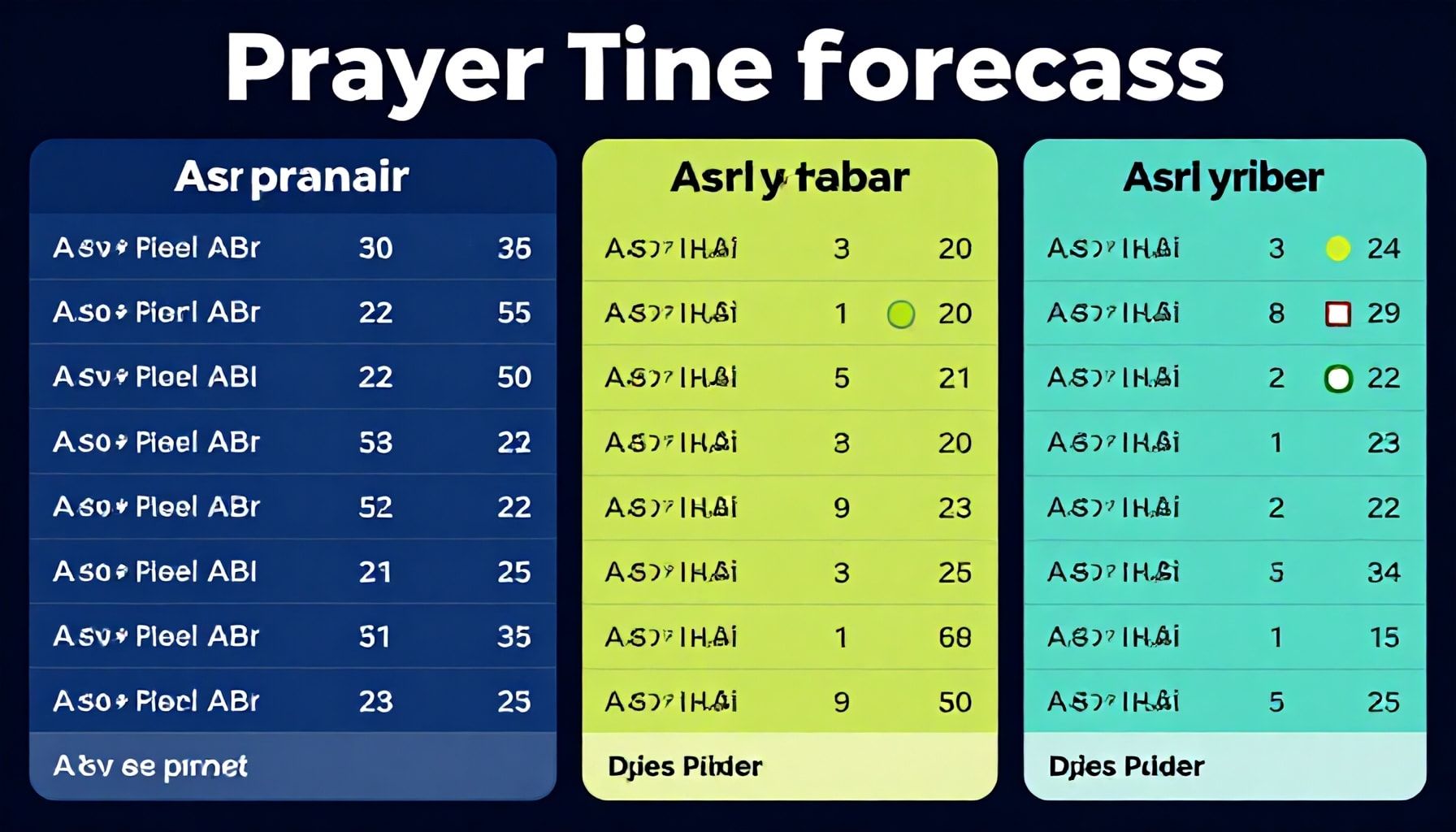 توقعات مواقيت الصلاة في الأيام المقبلة مع تغير الفصول
