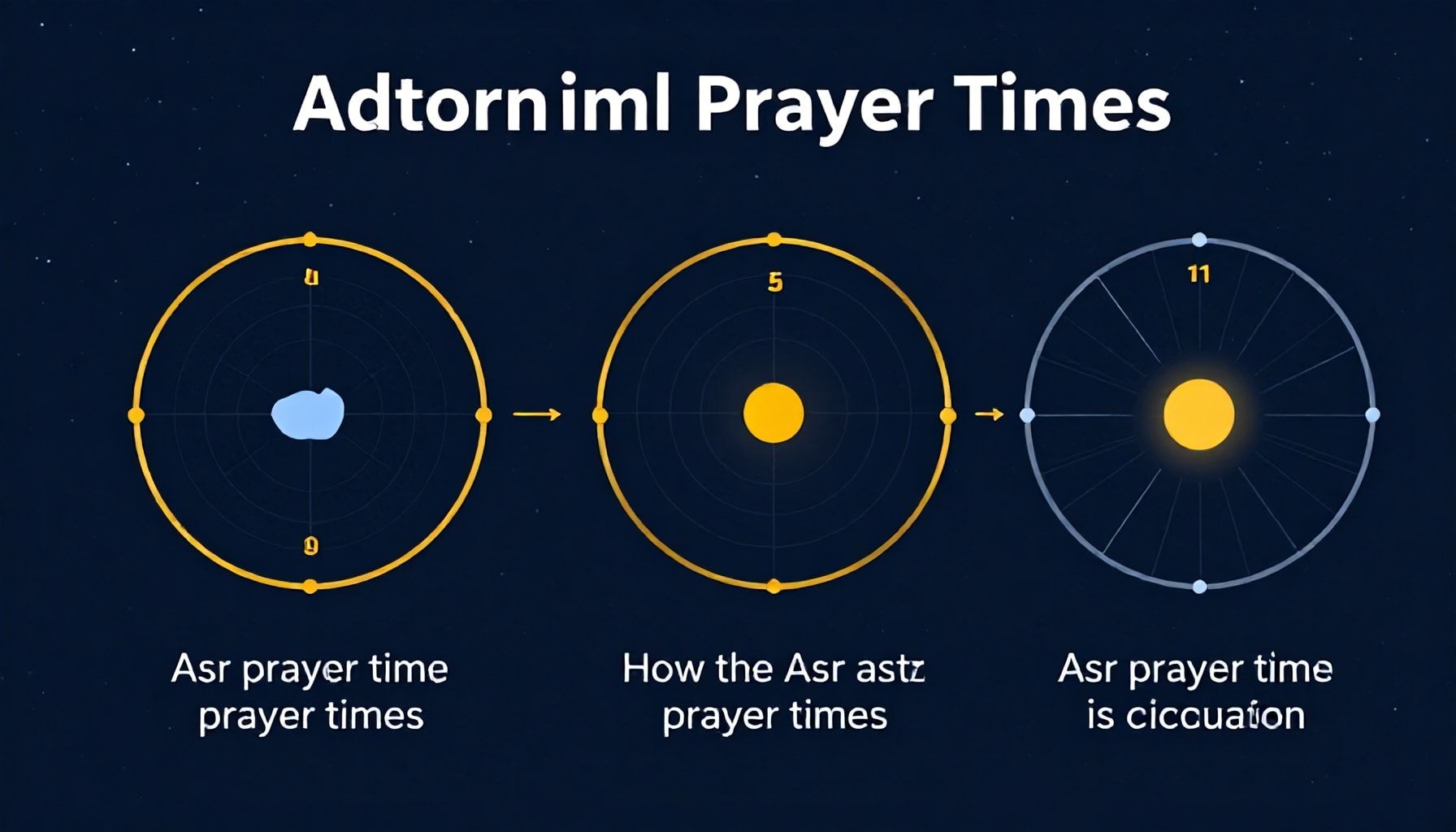 ثلاثة عوامل تؤثر في تحديد مواقيت الصلاة حسب الحسابات الفلكية