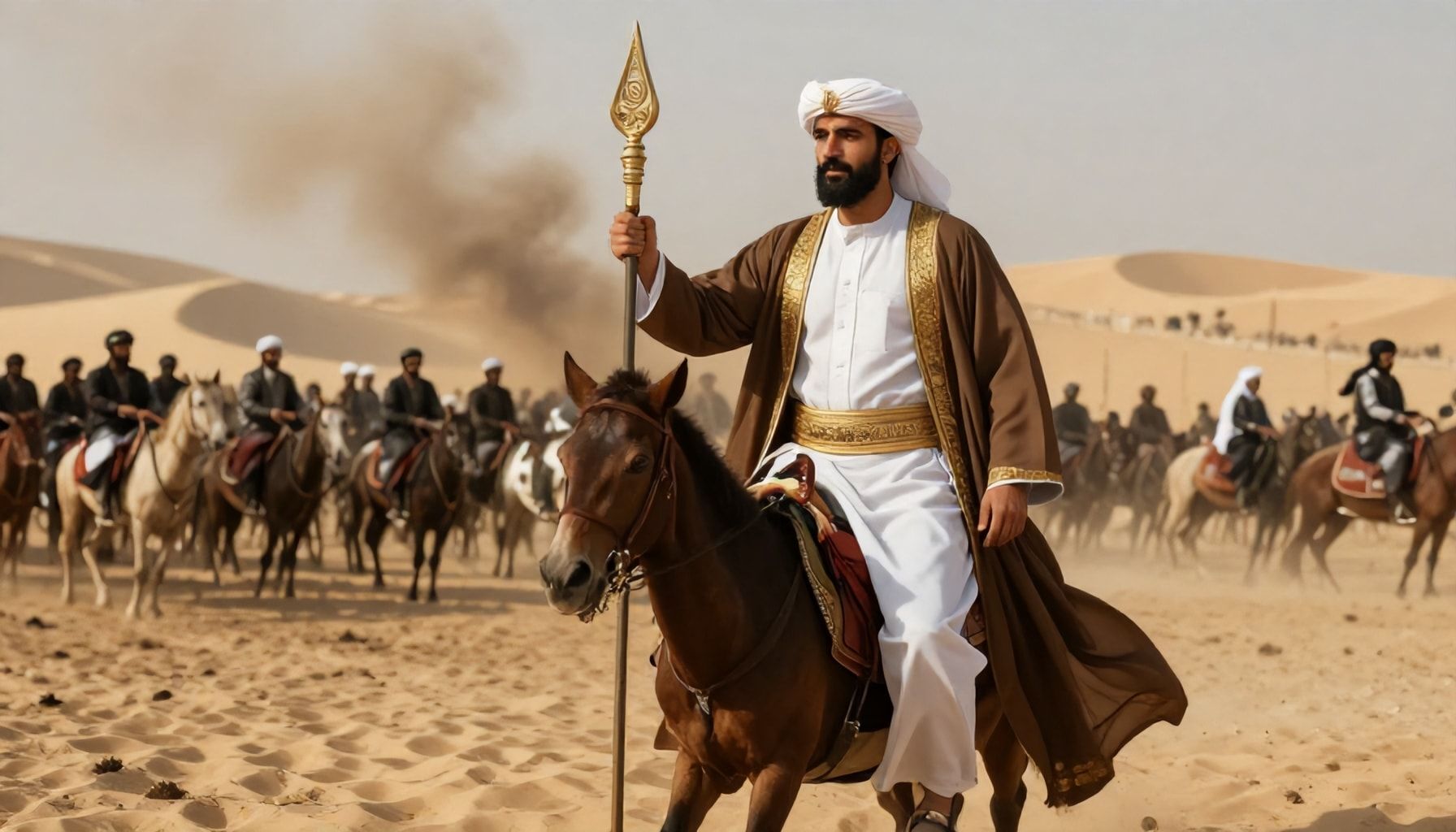 خالد بن الوليد يقود 100 معركة دون هزيمة في عهد الخلافة الراشدة