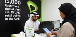 خدمات عملاء اتصالات كاش تطلق حلول دفع فوري عبر 15 ألف نقطة بيع في الإمارات