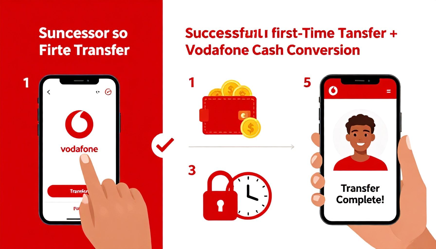 خطوات بسيطة لضمان نجاح عملية التحويل من أول مرة