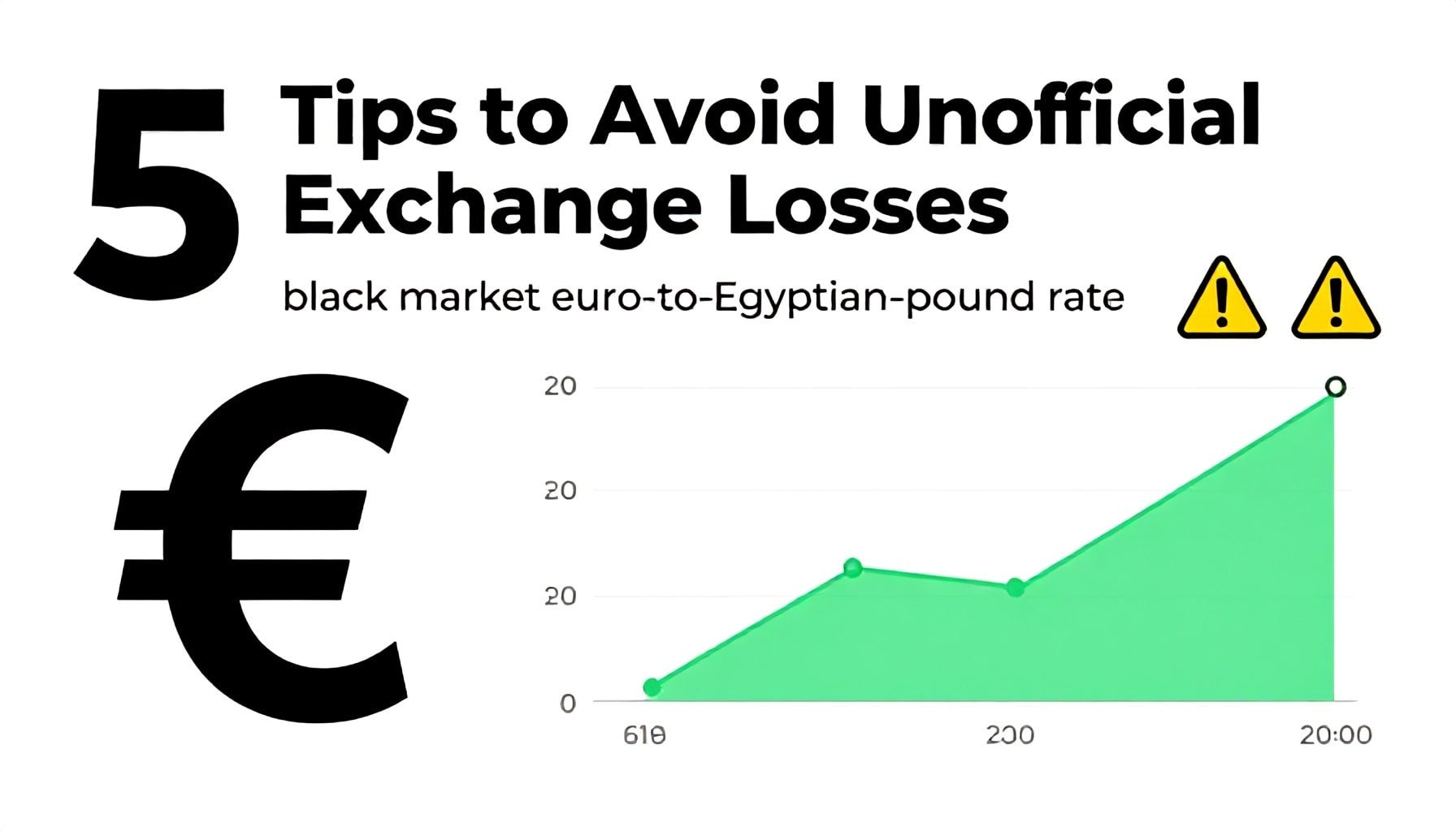 خمس نصائح لتجنب خسائر الصرف غير الرسمي