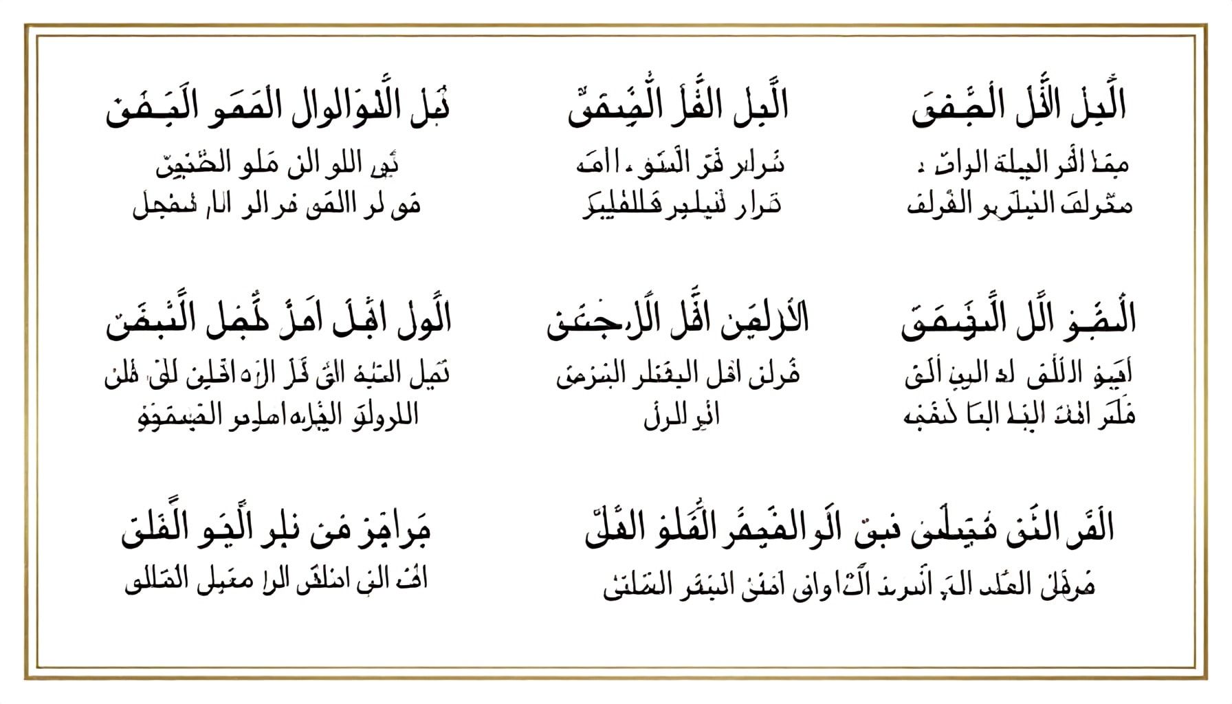 أدعية الشفاء المكتوبة في ٧ كلمات قصيرة مع آيات قرآنية