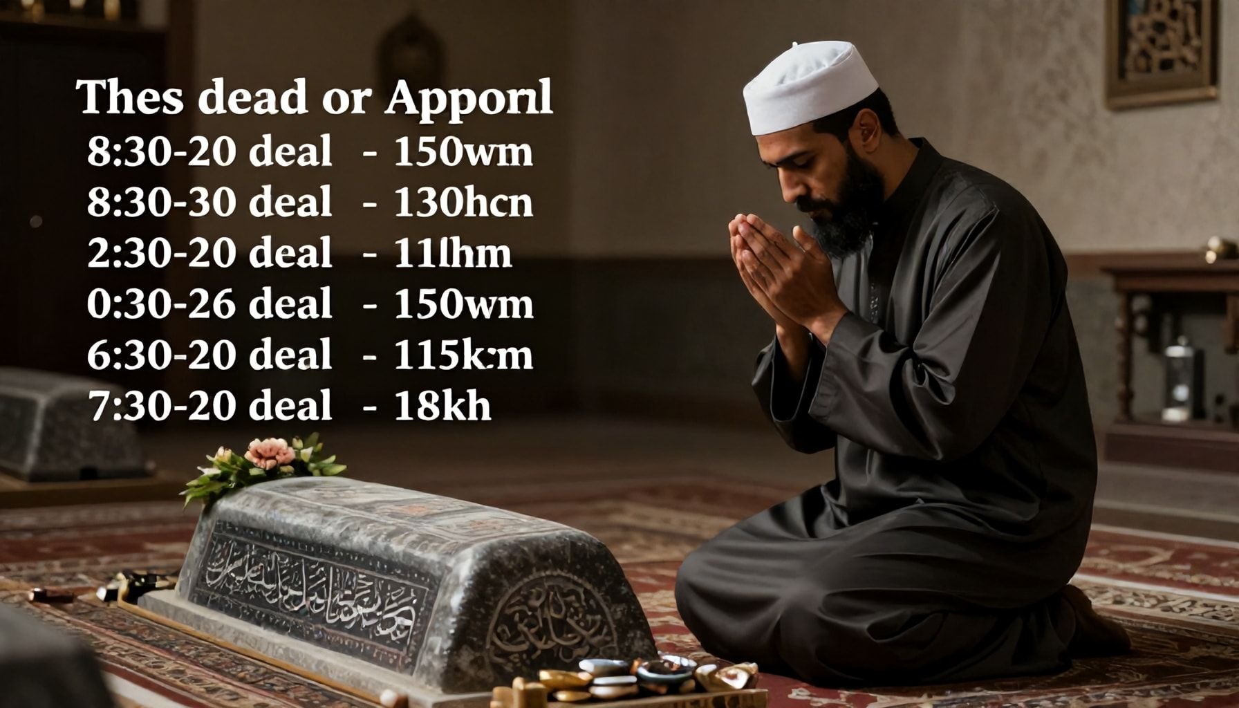 دعاء النبي ﷺ للميت في قبره وأوقاته المفضلة