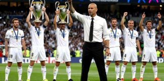 زين الدين زيدان يقود ريال مدريد إلى 3 ألقاب متتالية بدوري أبطال أوروبا عام 2018