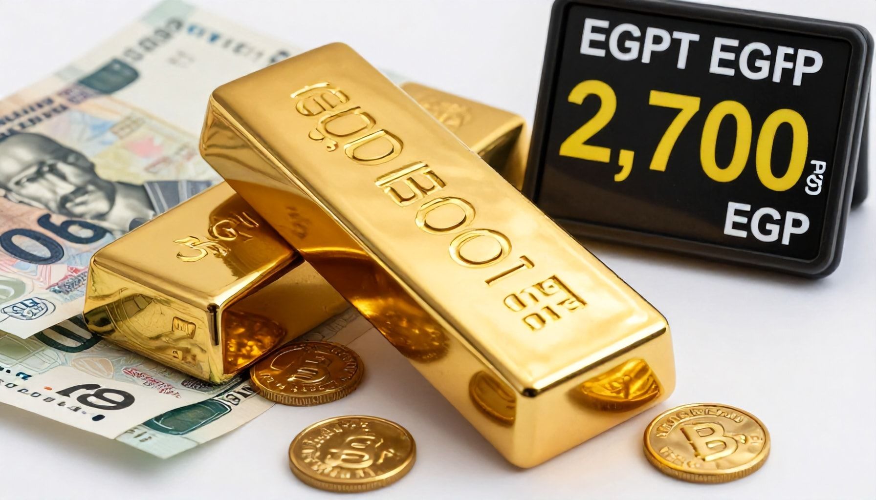 جنيه الذهب في مصر يسجل 2700 جنيه للجرام وسط تقلبات العملة المحلية