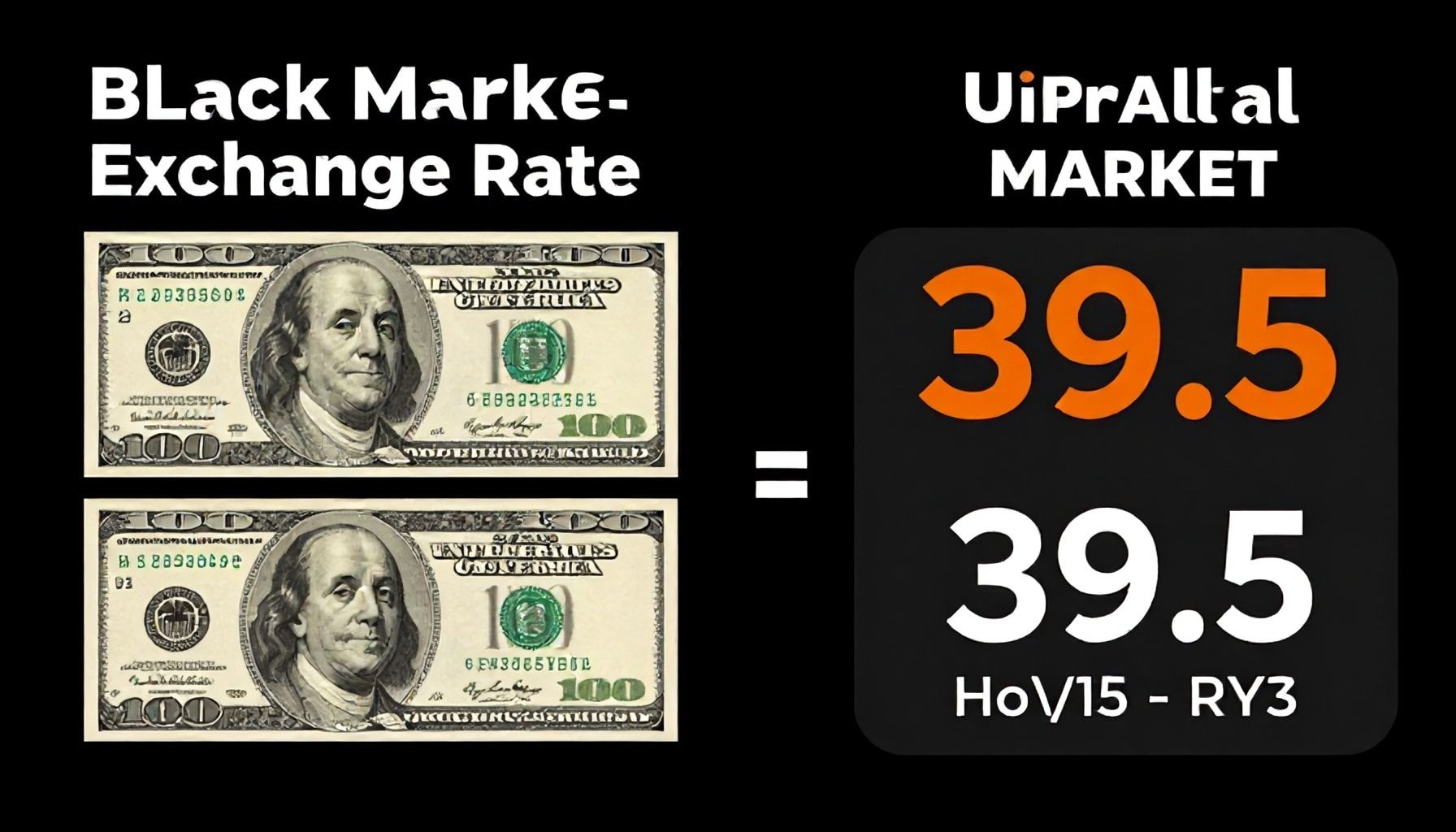 سعر الدولار يبلغ 39.5 ريالاً في السوق الموازية اليوم