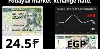 ريال سعودي يبلغ 24.5 جنيه في السوق الموازية اليوم
