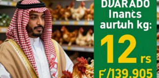 أسعار الفراخ في السعودية اليوم تراجع إلى 12 ريالًا للكيلو الواحد