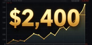 أسعار الذهب ترتفع إلى 2400 دولار للأونصة في تعاملات اليوم