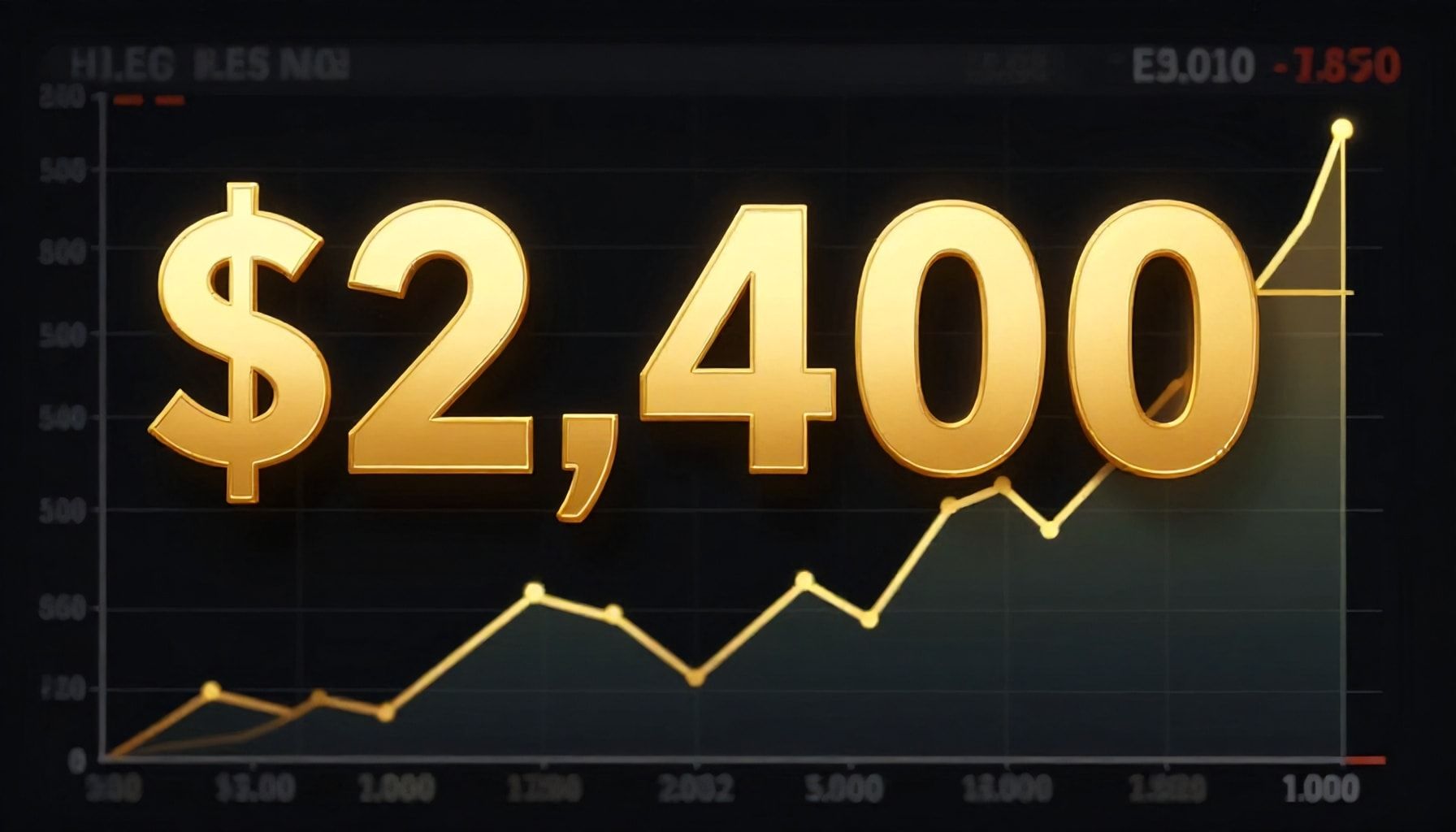 أسعار الذهب ترتفع إلى 2400 دولار للأونصة في تعاملات اليوم