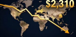 أسعار أونصة الذهب العالمية تراجع إلى 2310 دولارًا بعد ارتفاعات قياسية