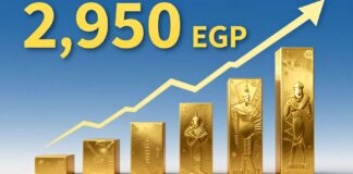 سعر جنيه الذهب في مصر يرتفع إلى 2950 جنيهاً وسط طلب متزايد