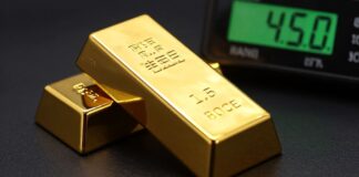 سبيكة الذهب عيار 50 جرامًا تسجل 1.5 بيتكوين في السوق الخليجي