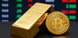 سبيكة الذهب تسجل 2700 دولار بينما يتذبذب بيتكوين حول 62 ألف دولار اليوم