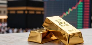 سبيكة الذهب ترتفع إلى 300 ريال مع ارتفاع الطلب المحلي قبل موسم الحج
