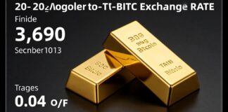 سبيكة الذهب عيار 20 جرامًا تسجل 3690 ريالًا مقابل 0.04 بيتكوين اليوم