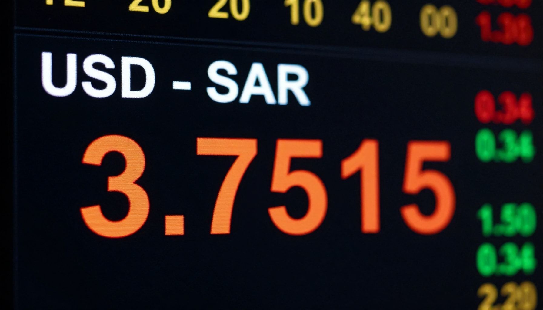 سعر الدولار مقابل الريال السعودي عند مستوى 3.7515 في تعاملات اليوم