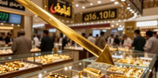 أسعار الذهب تراجع 10 ريالات للعيار في السوق السعودي اليوم