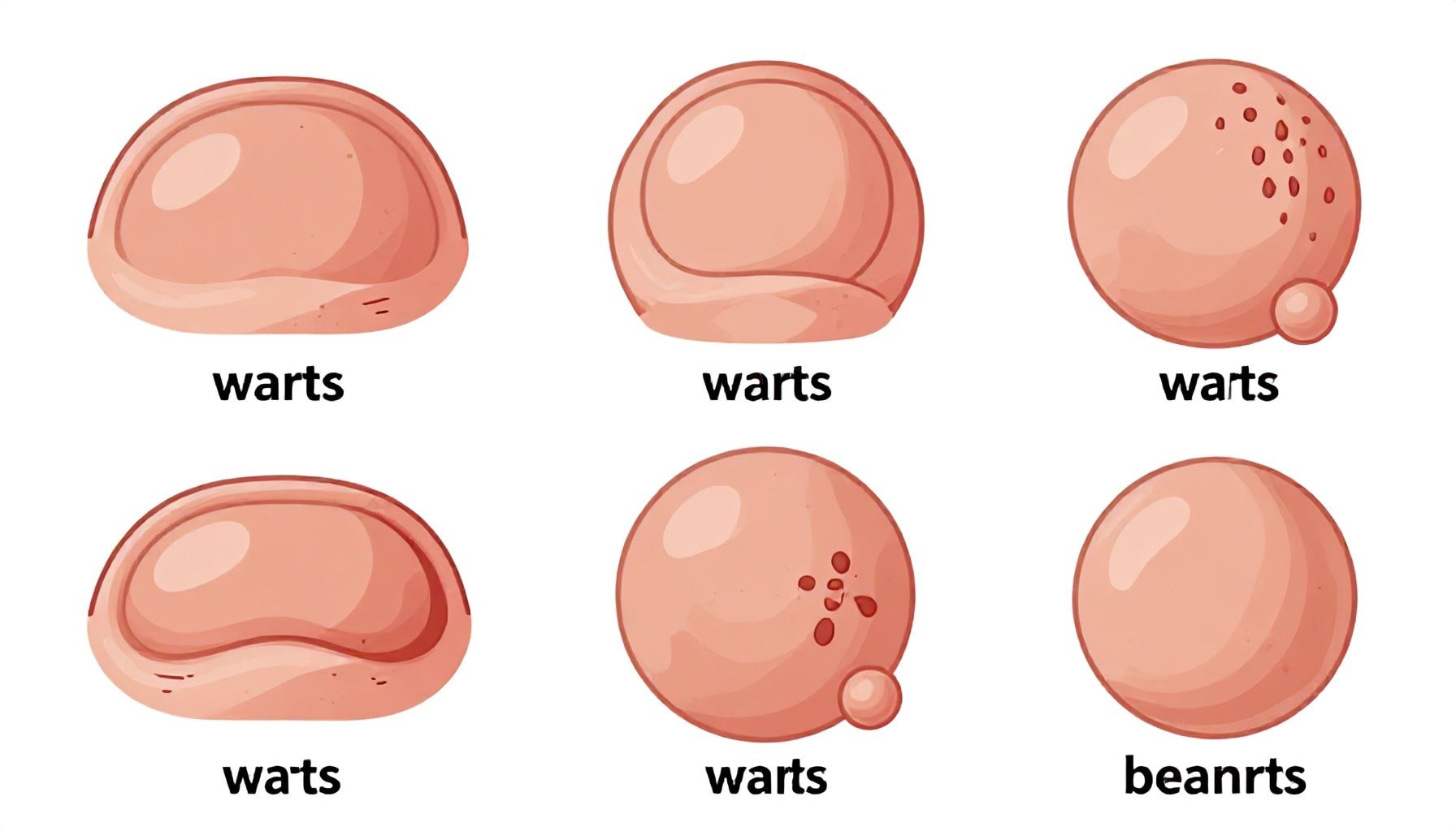 الثالول وأنواعه الستة في صور توضيحية للتمييز بينها