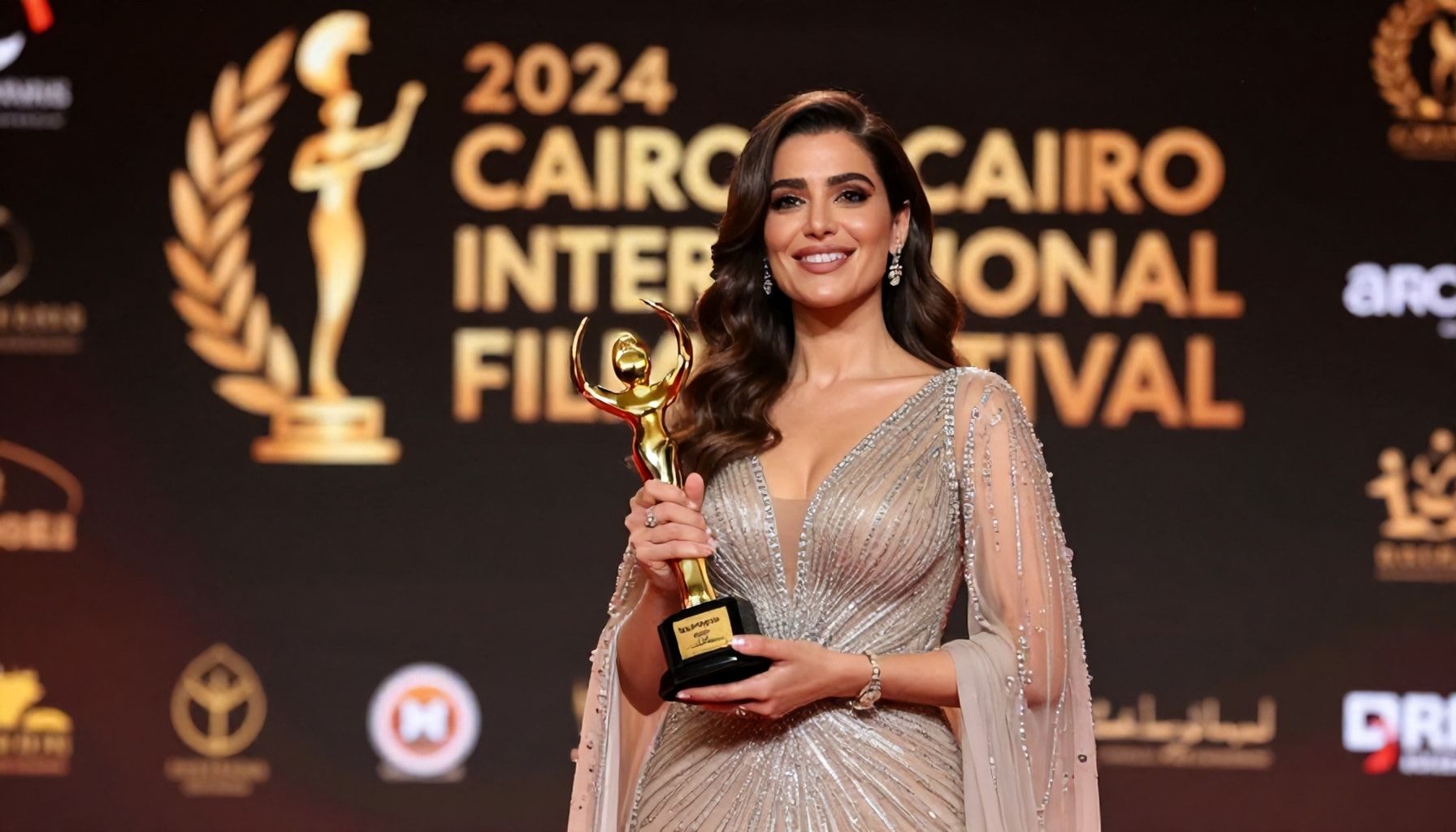 شيرين سيف النصر تفوز بجائزة أفضل ممثلة في مهرجان القاهرة السينمائي 2024