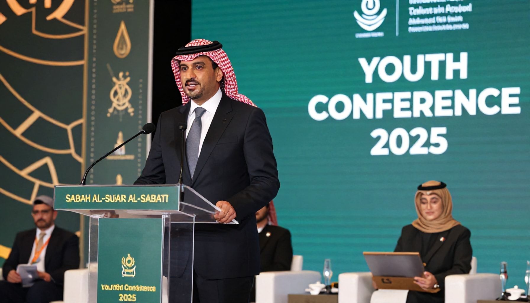 صباح السالم الصباح يعلن مبادرات جديدة في مؤتمر الشباب ٢٠٢٥