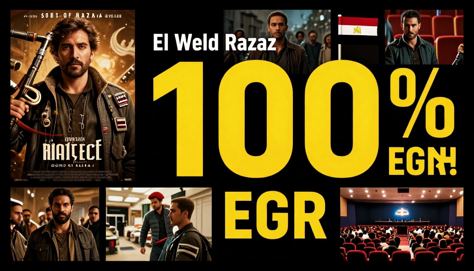 ولاد رزق يحقق إيرادات قياسية بـ 100 مليون جنيه في أسبوعه الأول