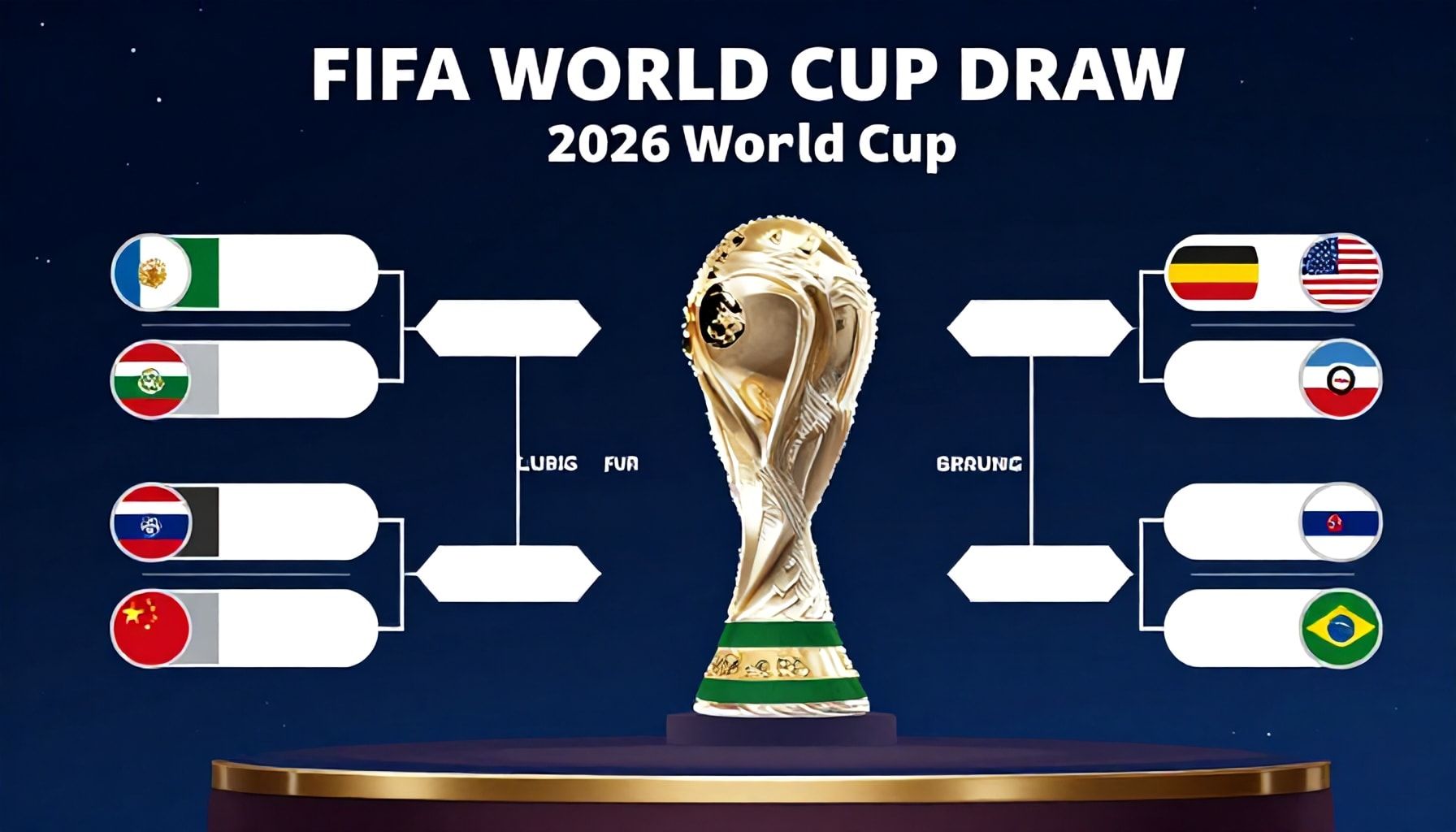 قرعة مونديال 2026 تحدد مصير المنتخبات العربية في المرحلة الأولى