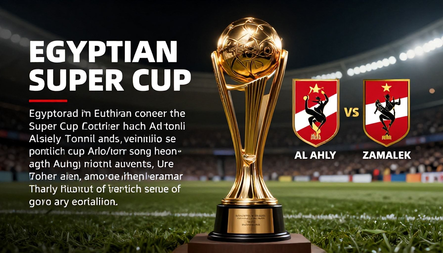 كأس السوبر المصري وتاريخه بين الأهلي والزمالك