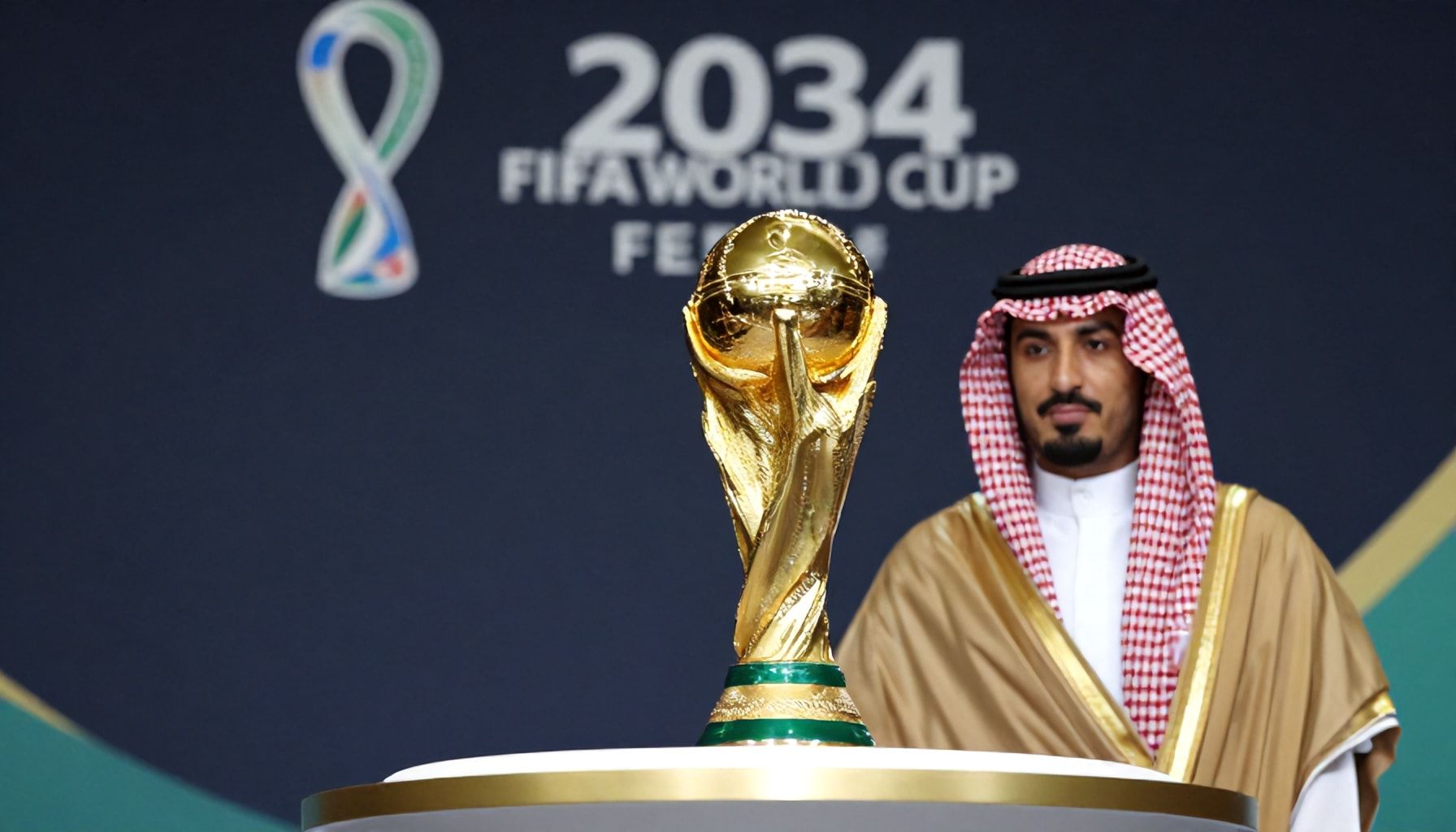 مونديال 2034 يعلن عن استضافة السعودية رسميًا لأول مرة في تاريخ البطولة