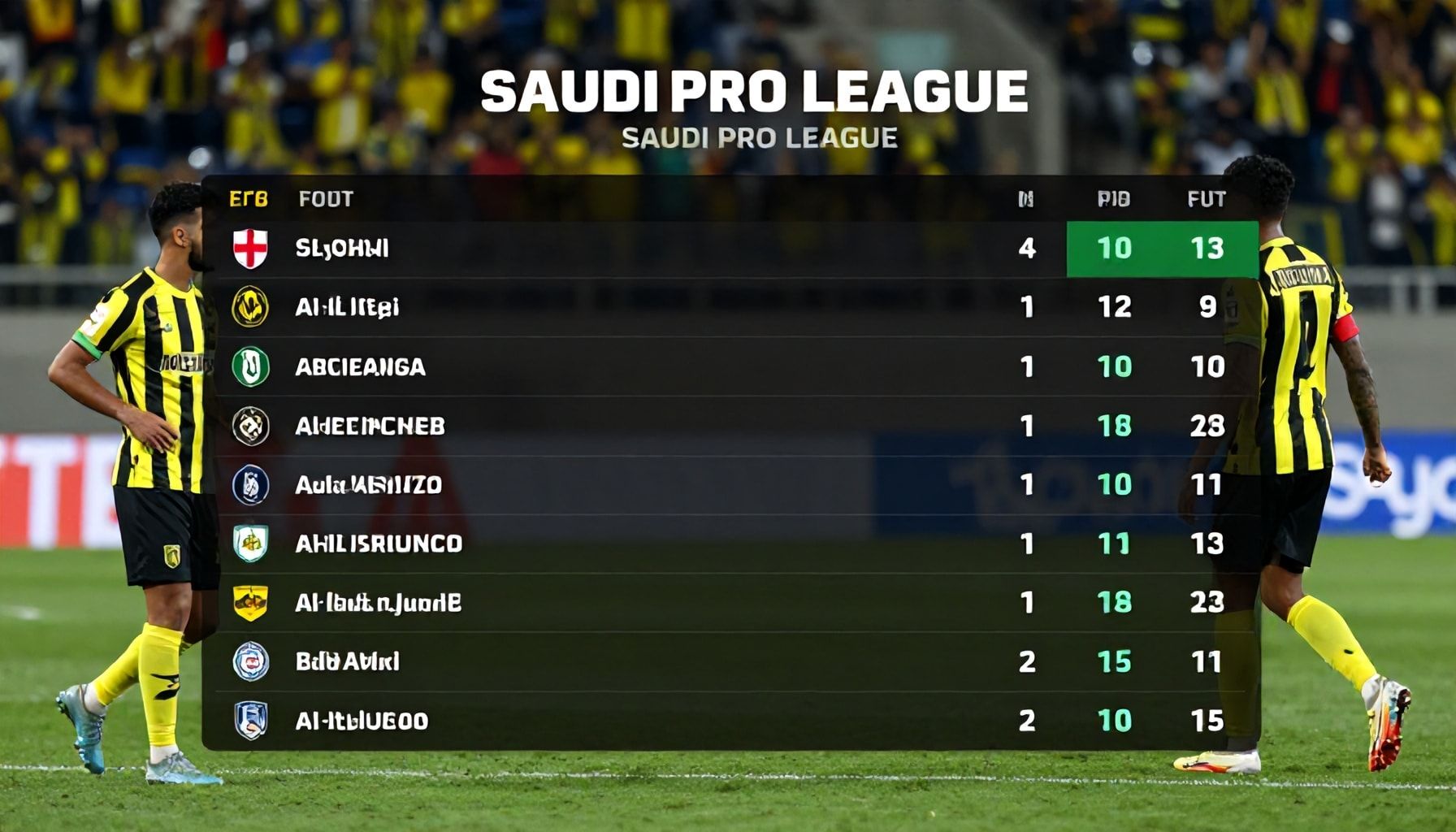 كيف تؤثر نتيجة المباراة على ترتيب الدوري السعودي