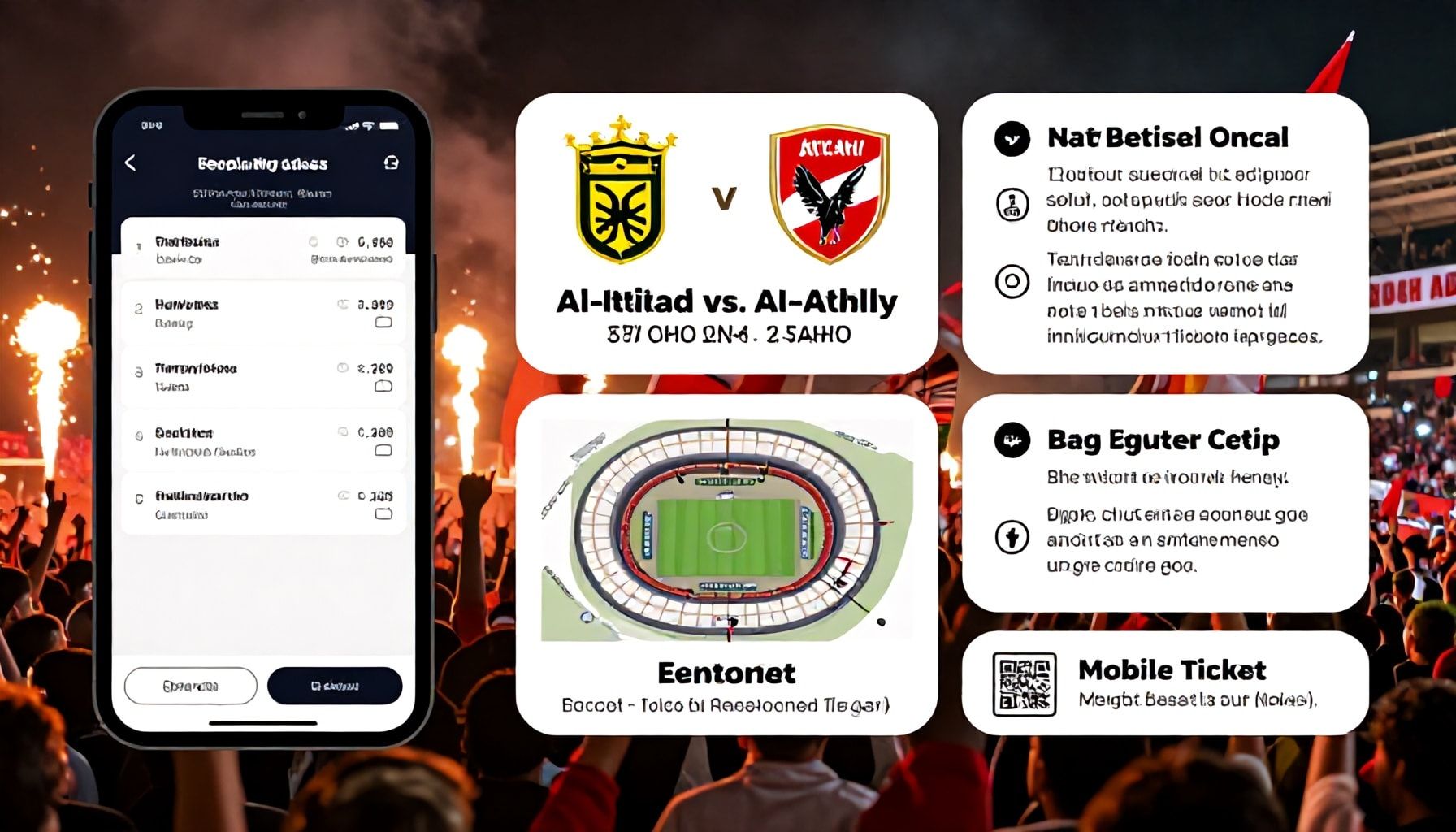 كيفية الحصول على التذاكر ومعلومات حضور المباراة