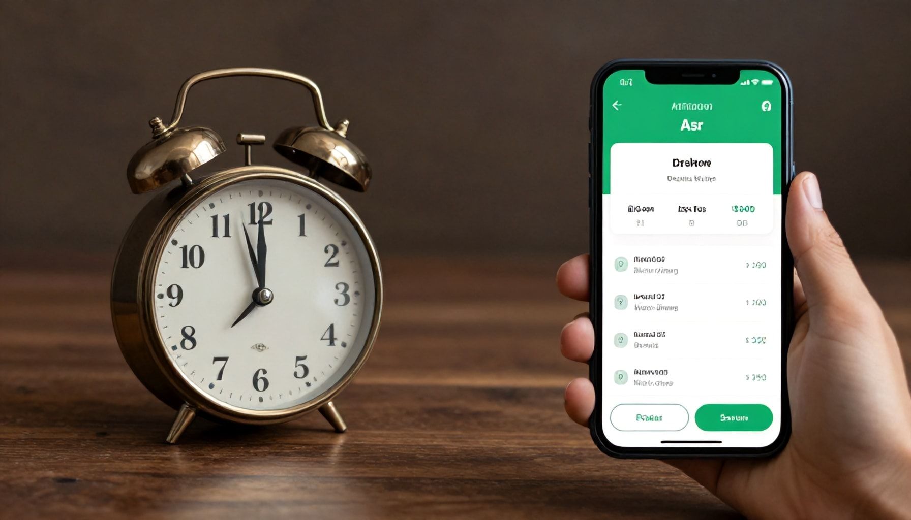 كيفية ضبط المنبهات والتطبيقات لتجنب فوات صلاة العصر