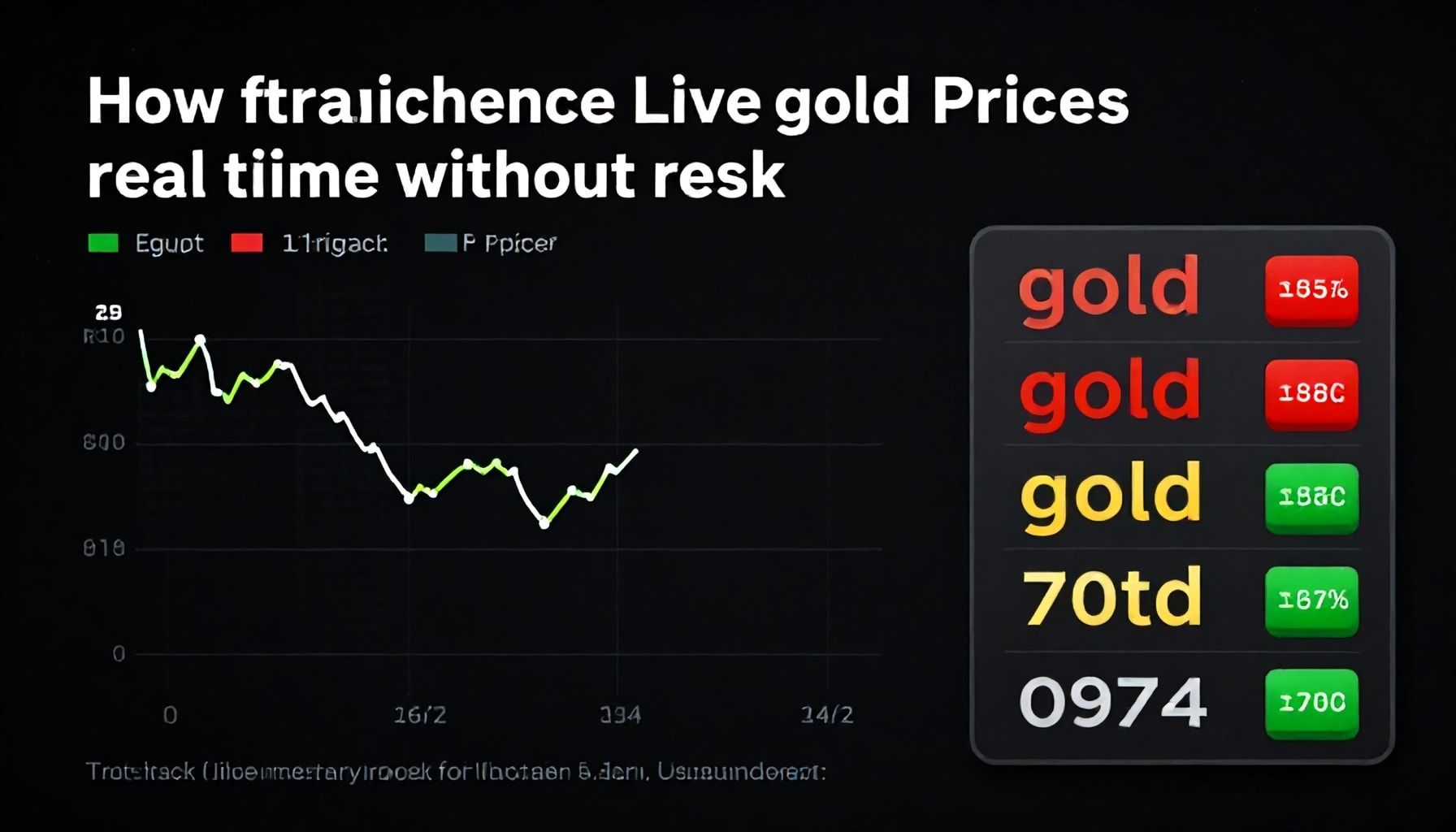 كيفية متابعة أسعار الذهب لحظة بلحظة دون مخاطرة