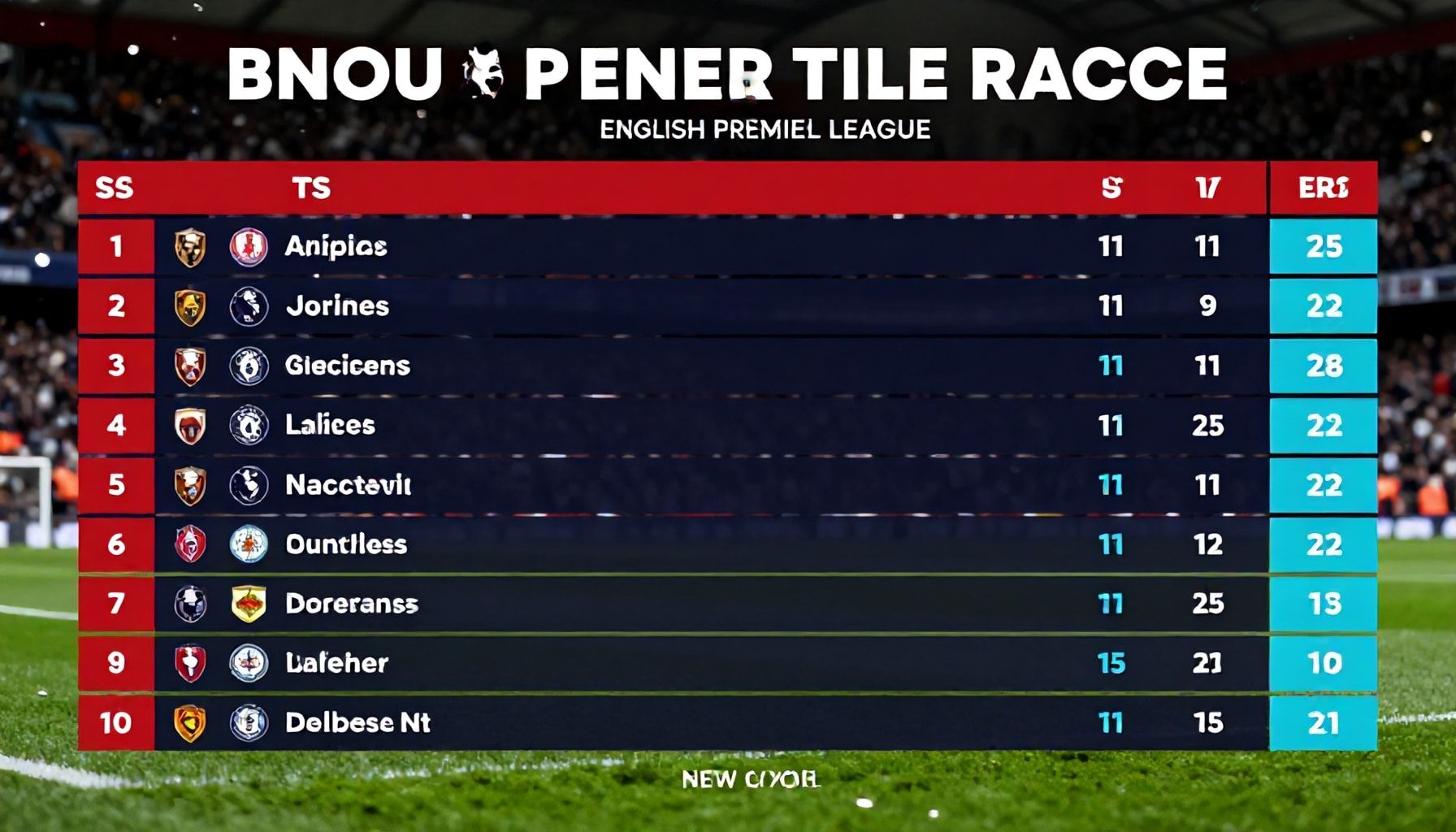 كيفية متابعة السباق على اللقب حتى نهاية الدوري