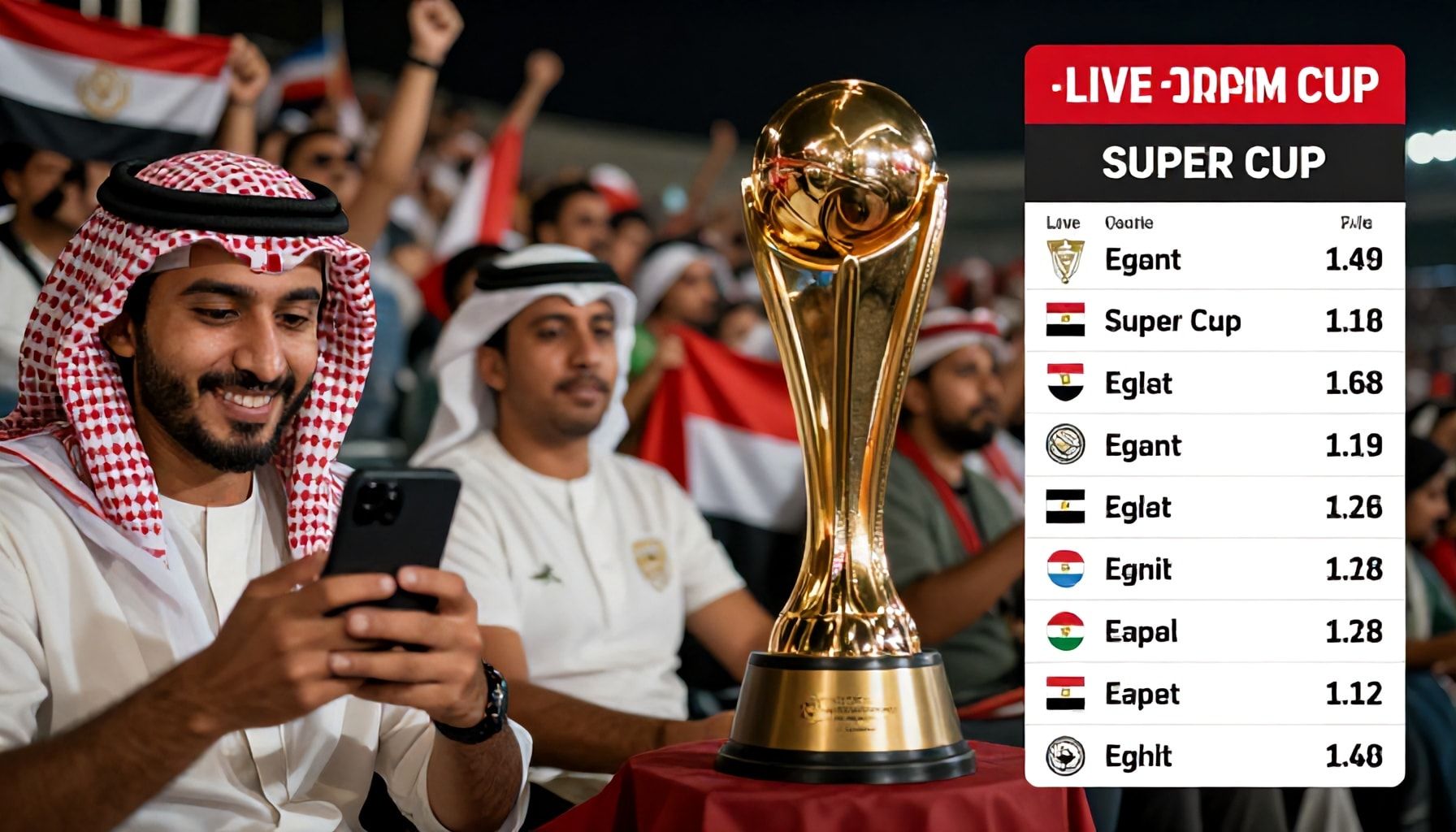 كيفية متابعة مباريات السوبر المصري للمشجعين في الخليج