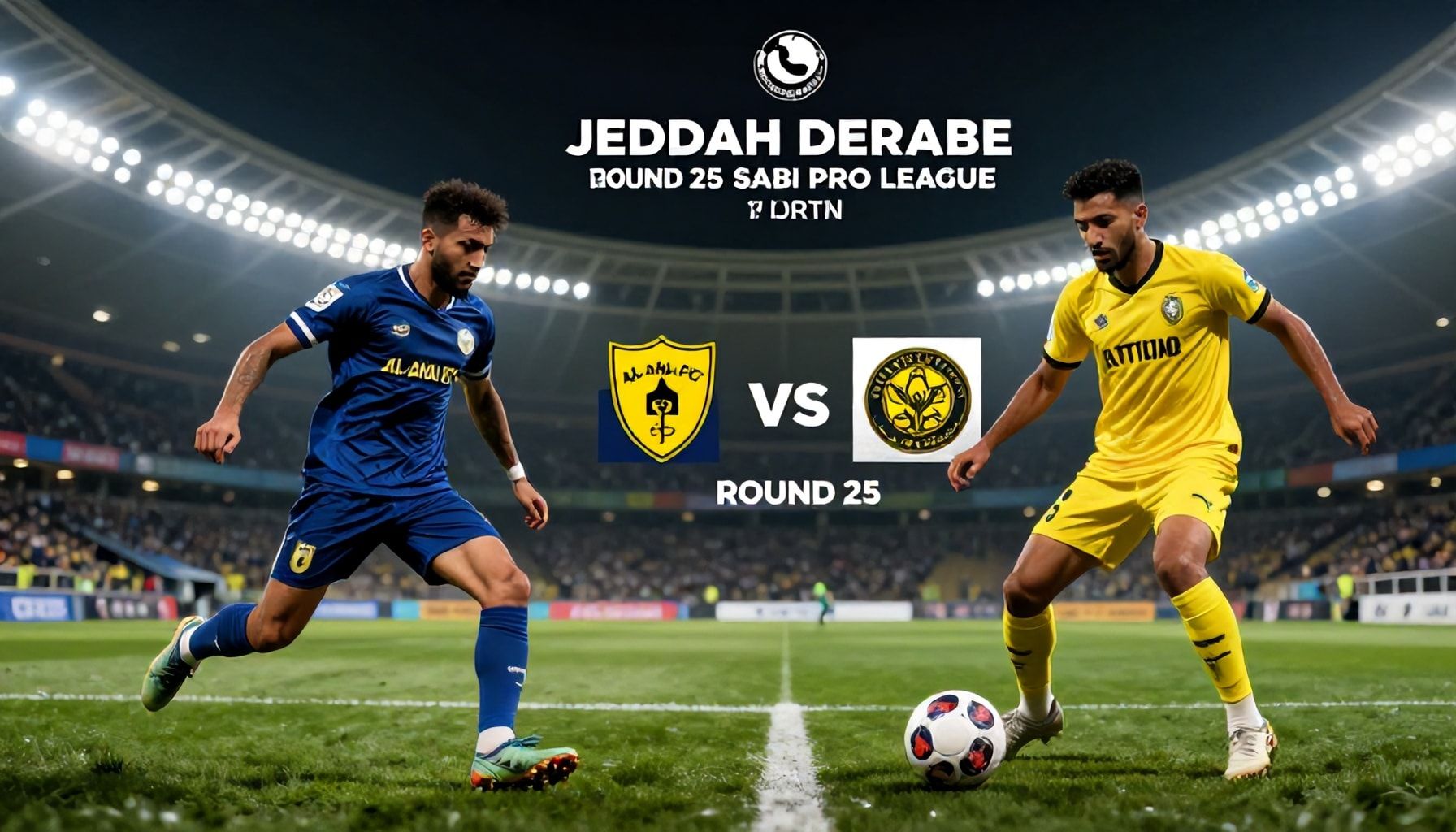 الأهلي يواجه الاتحاد في ديريبي جدة ضمن الجولة 25 من الدوري السعودي