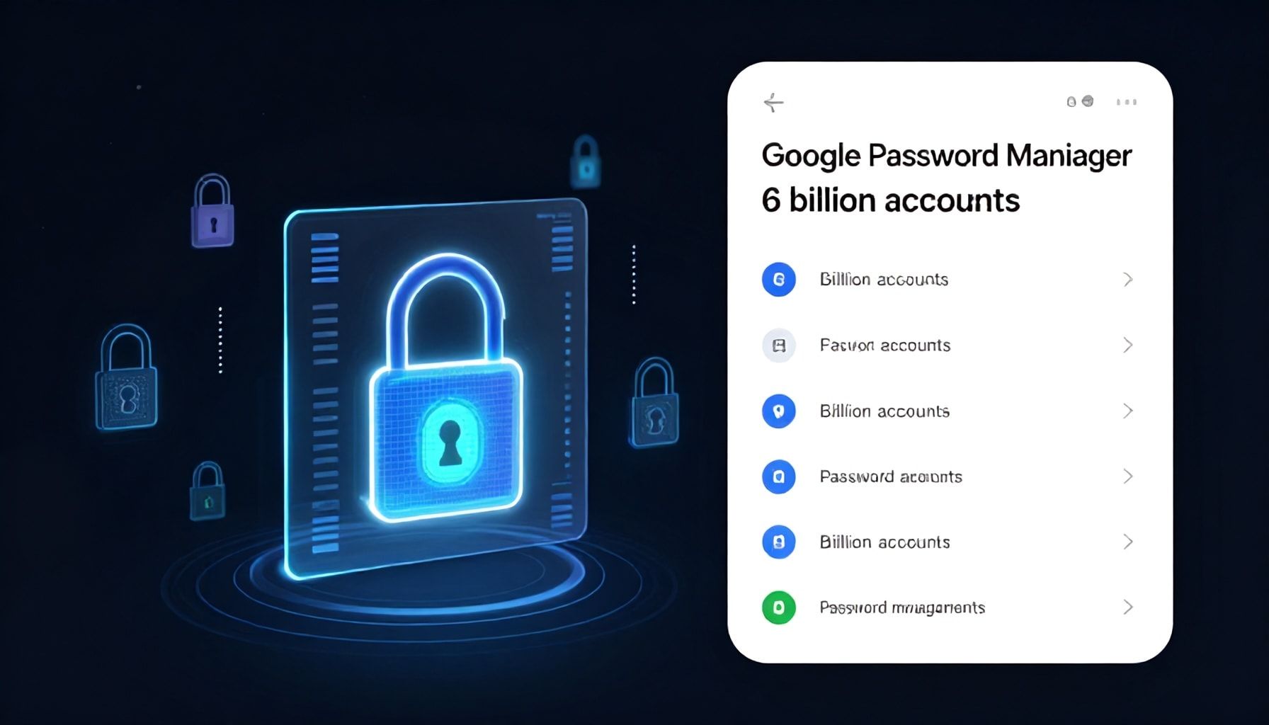 مدير كلمات المرور من جوجل يحمي 6 مليارات حساب بنظام تشفير جديد