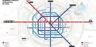 مسارات مترو الرياض تربط 85 محطة عبر 6 خطوط بحلول 2024