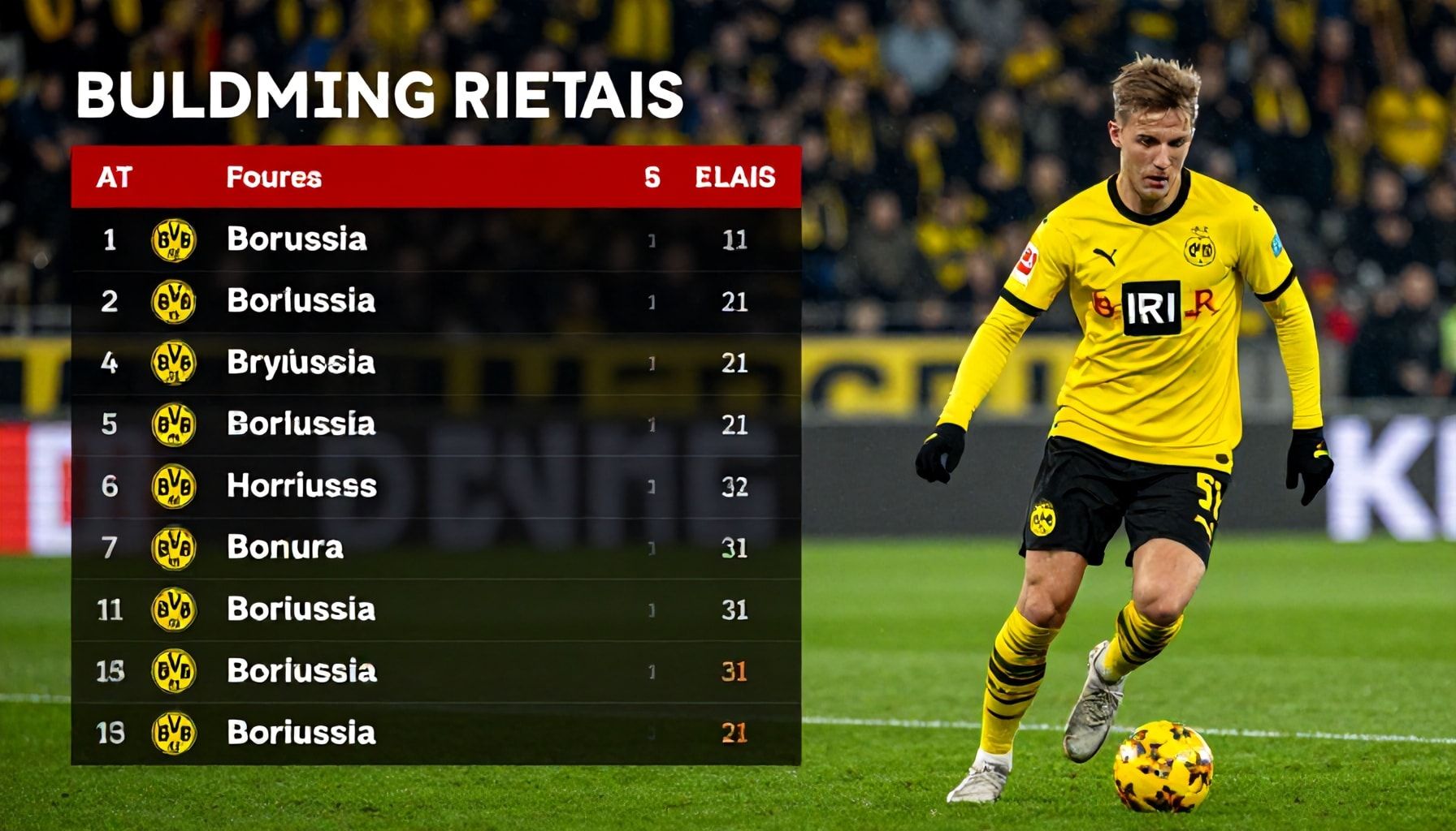 مستقبل دورتموند في السباق على لقب الدوري بعد مباراة السبت