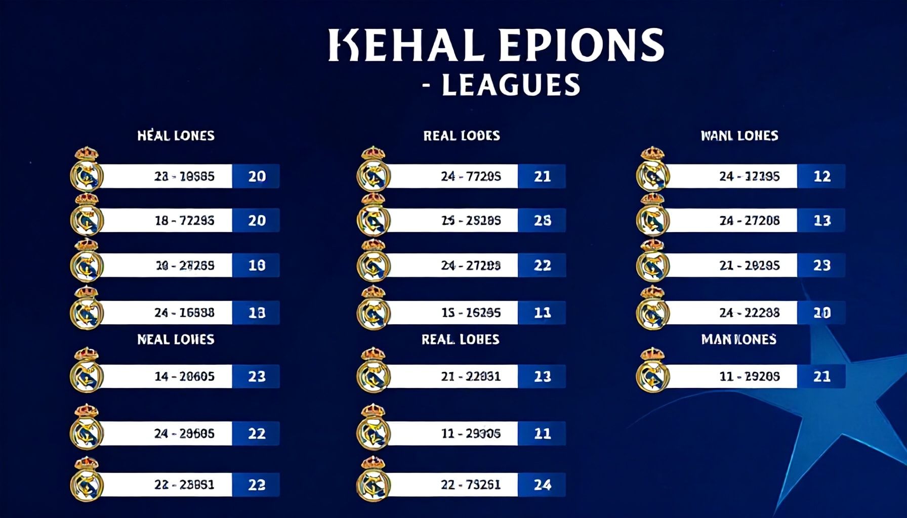 مسيرة ريال مدريد التاريخية في دوري أبطال أوروبا