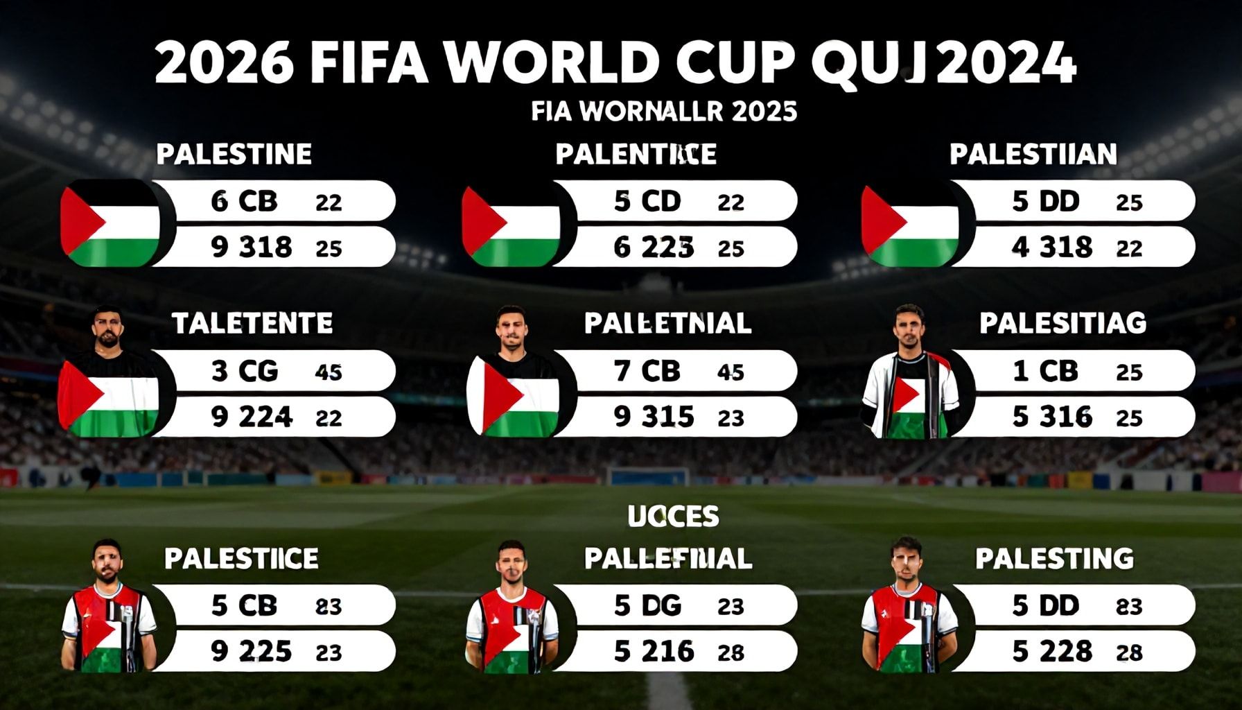 مسيرة فلسطين في تصفيات كأس العالم 2026 حتى الآن