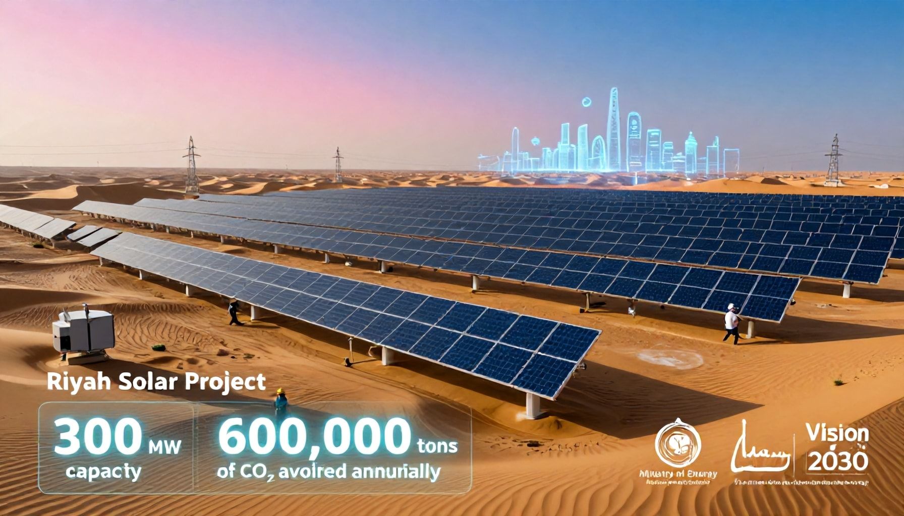 مشروع الرياض للطاقة الشمسية وأهميته في رؤية ٢٠٣٠