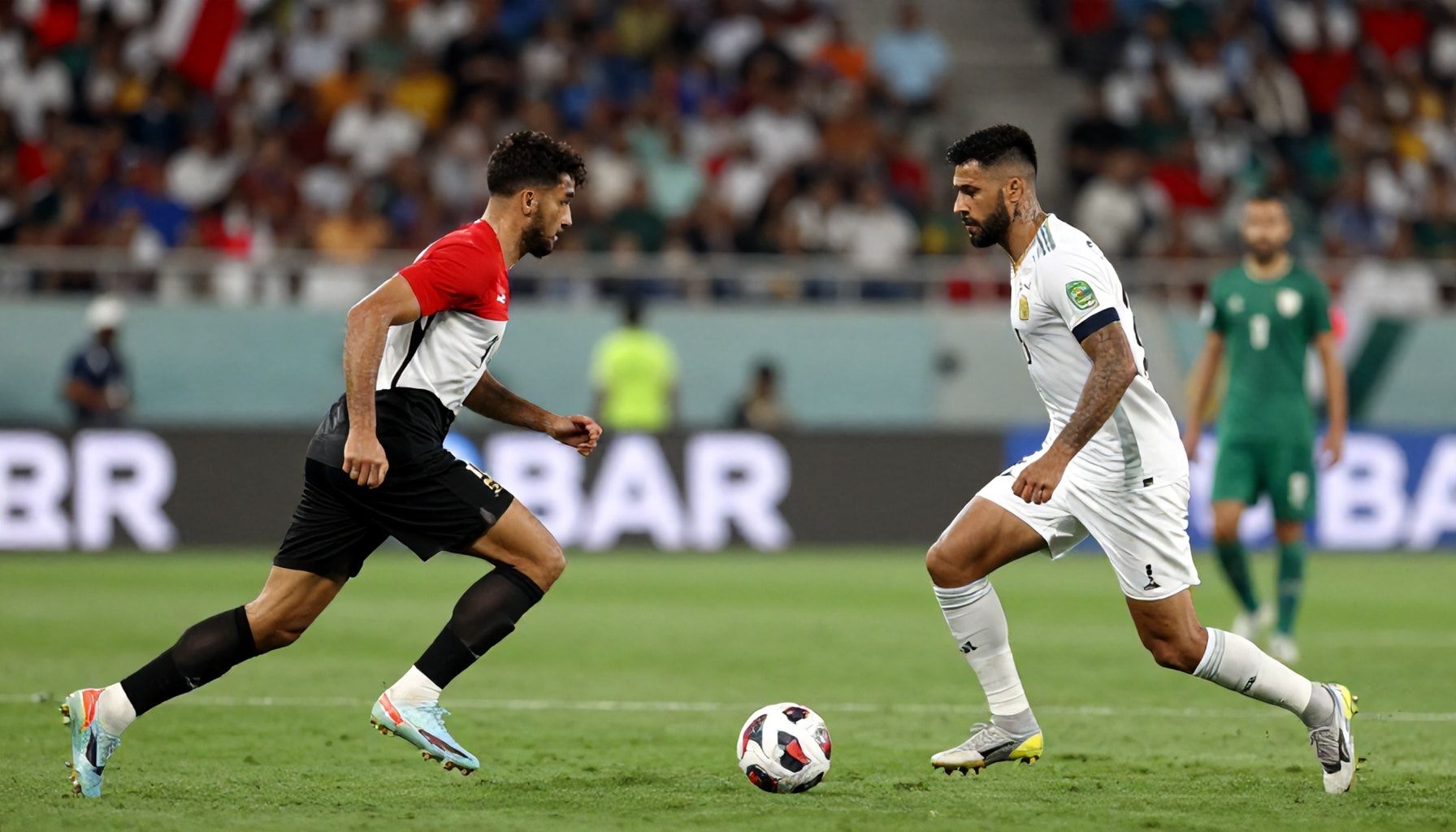 مصر والأردن في مباراة تحضيرية قبل الأفريقي