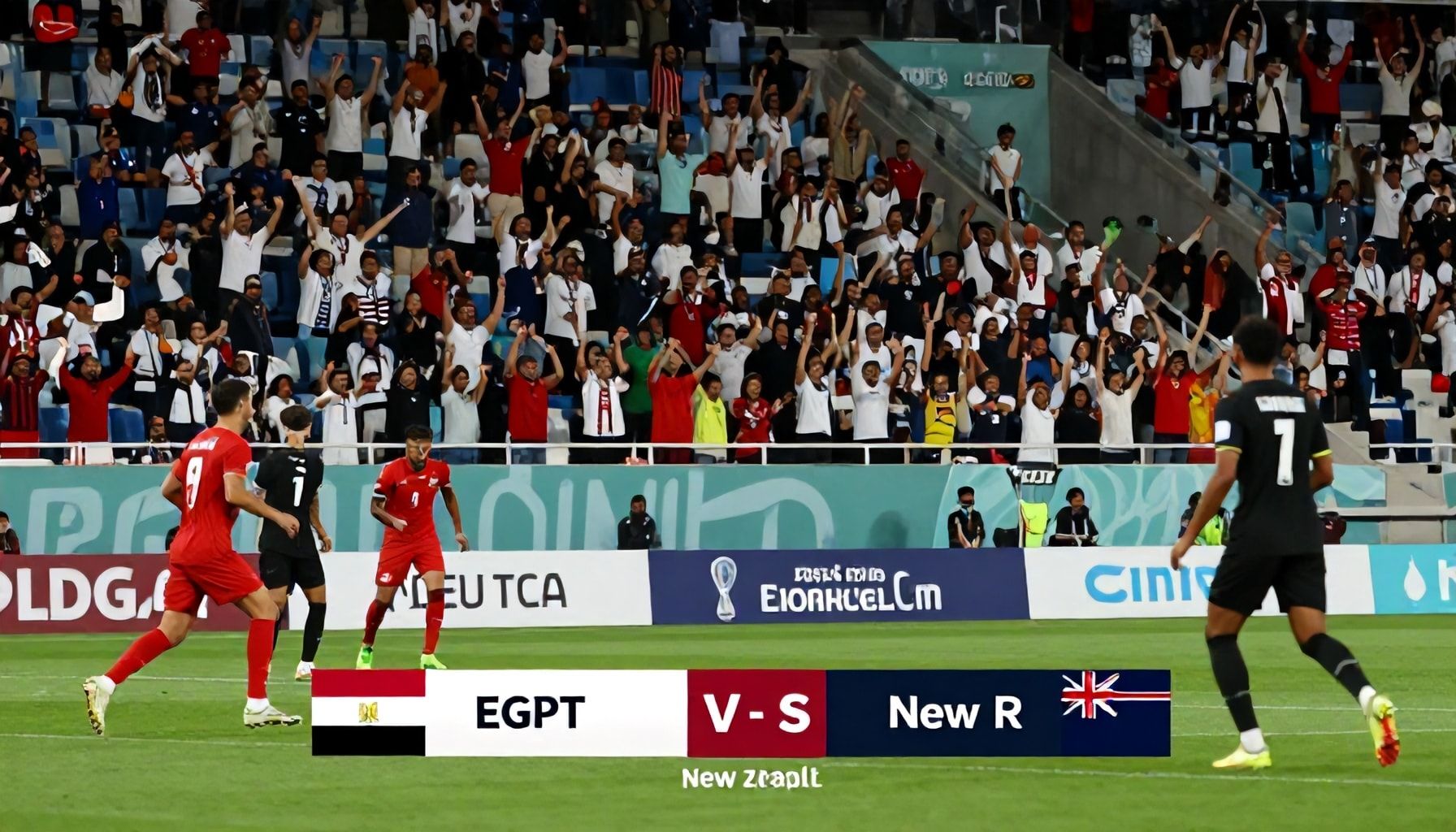 مصر ونيوزيلندا في تصفيات كأس العالم 2026