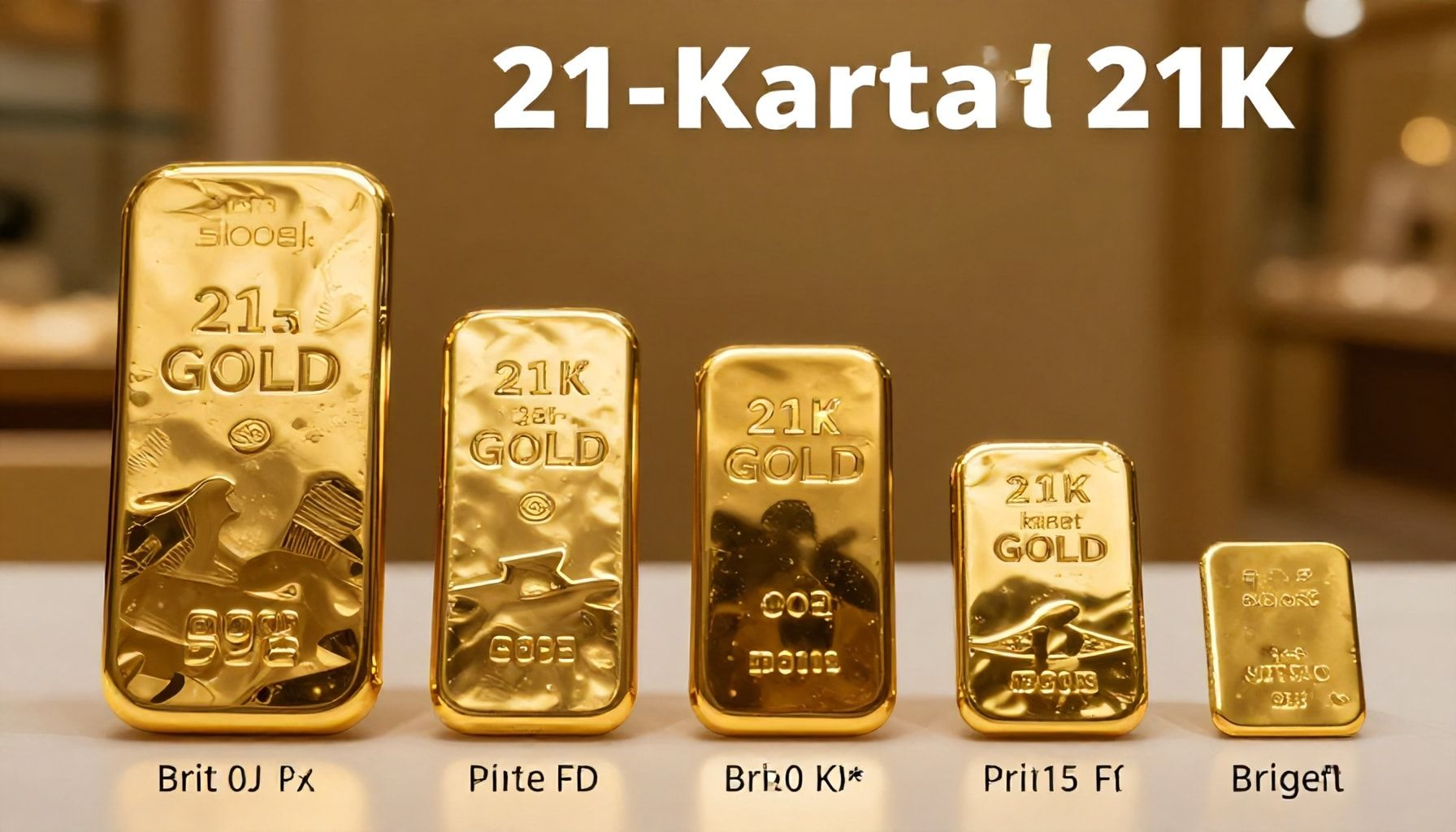 مقارنة بين عيار 21 والعيارات الأخرى في السوق السعودي